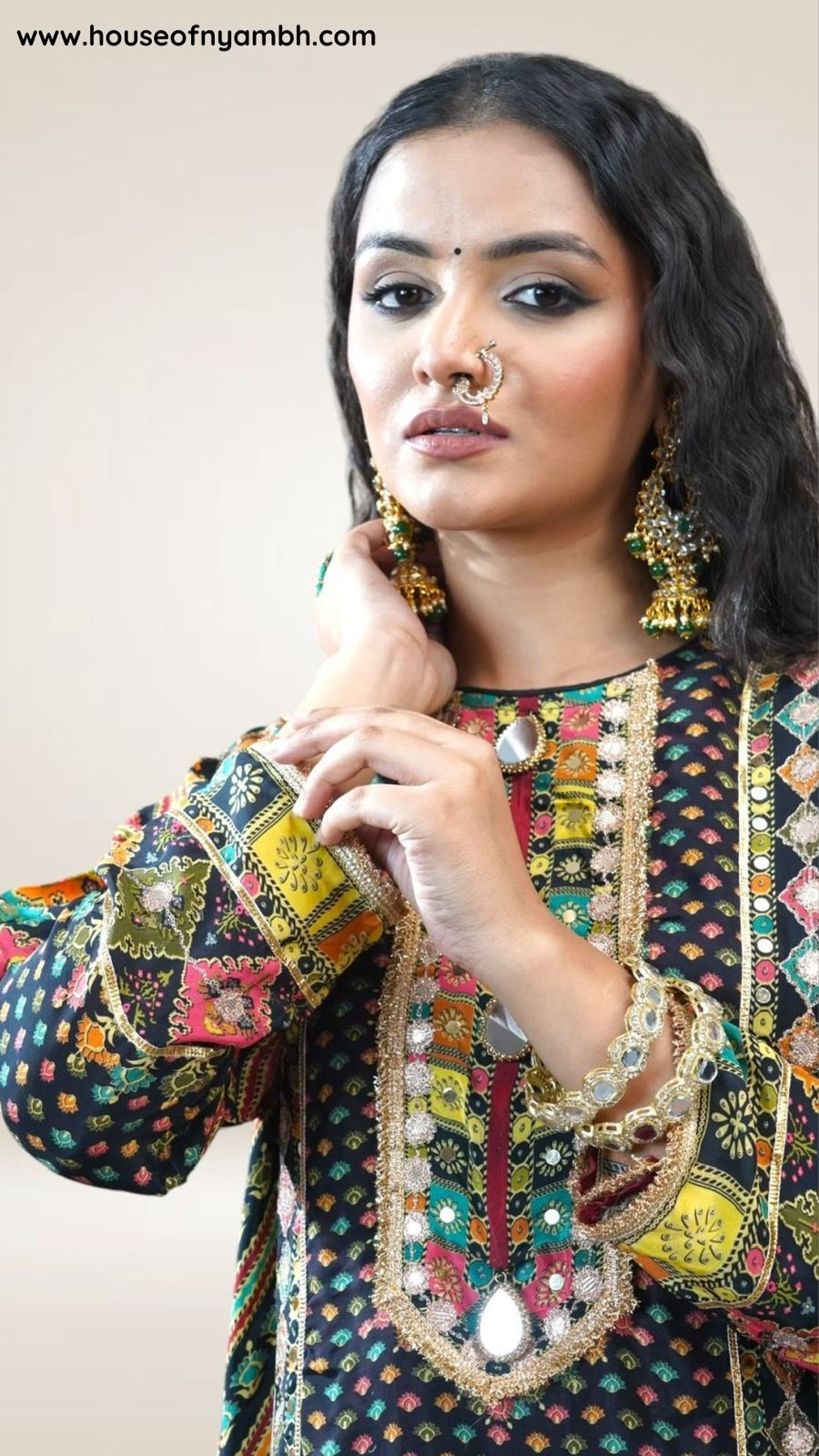 Gul Dhoti Set