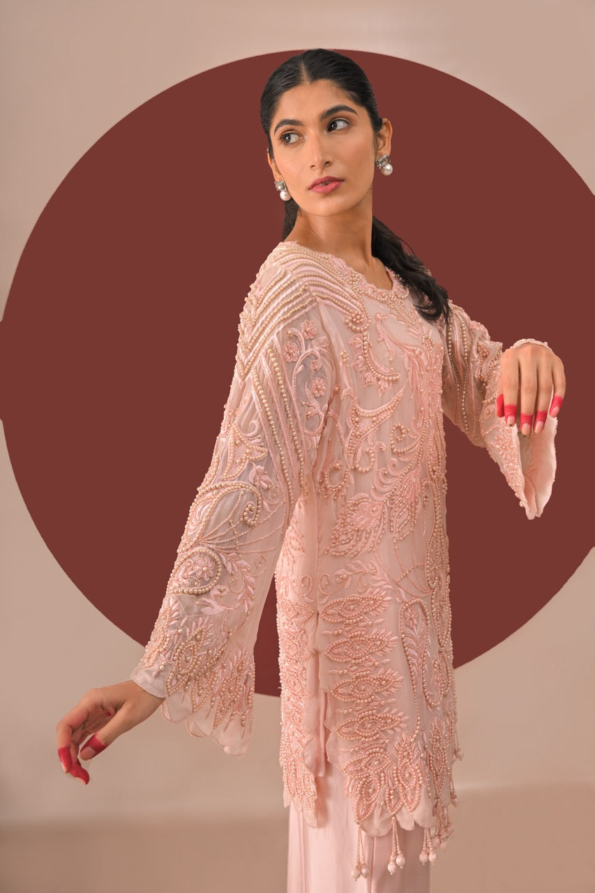 Gulabi Pushp Suit