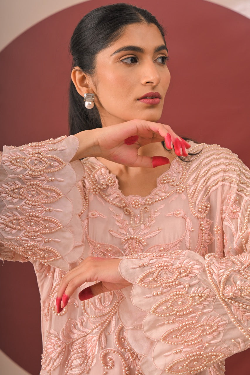 Gulabi Pushp Suit