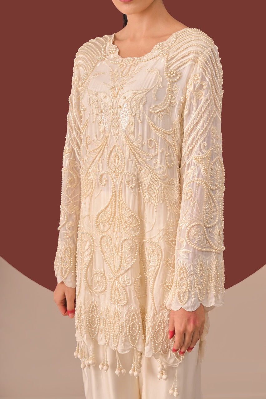 Ivory Pushp Suit