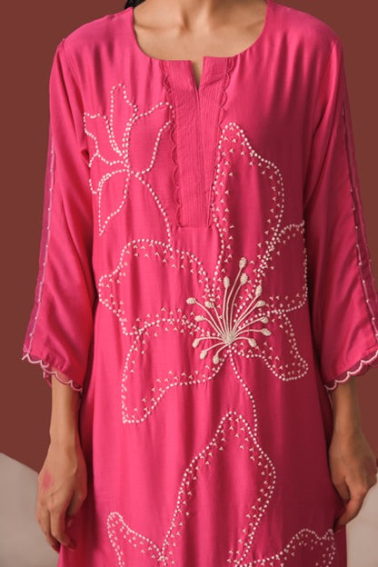 Rangoli Blossom Kurta Set