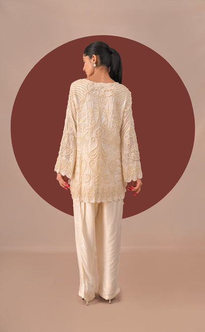 Ivory Pushp Suit