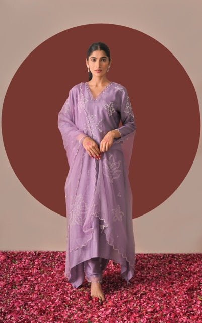 Lavanya Lilac Set