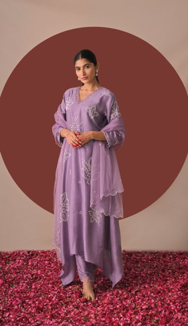 Lavanya Lilac Set