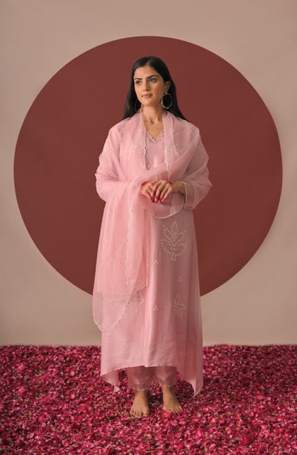 Rosy Kurta Set