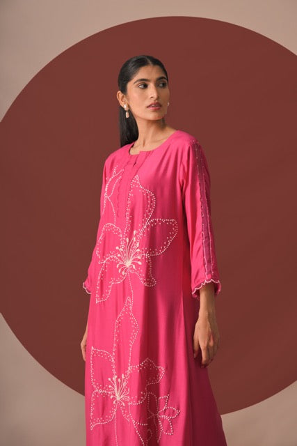 Rangoli Blossom Kurta Set