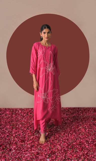 Rangoli Blossom Kurta Set
